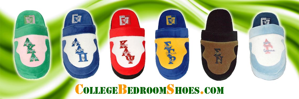 Fraternity and Sorority Slippers